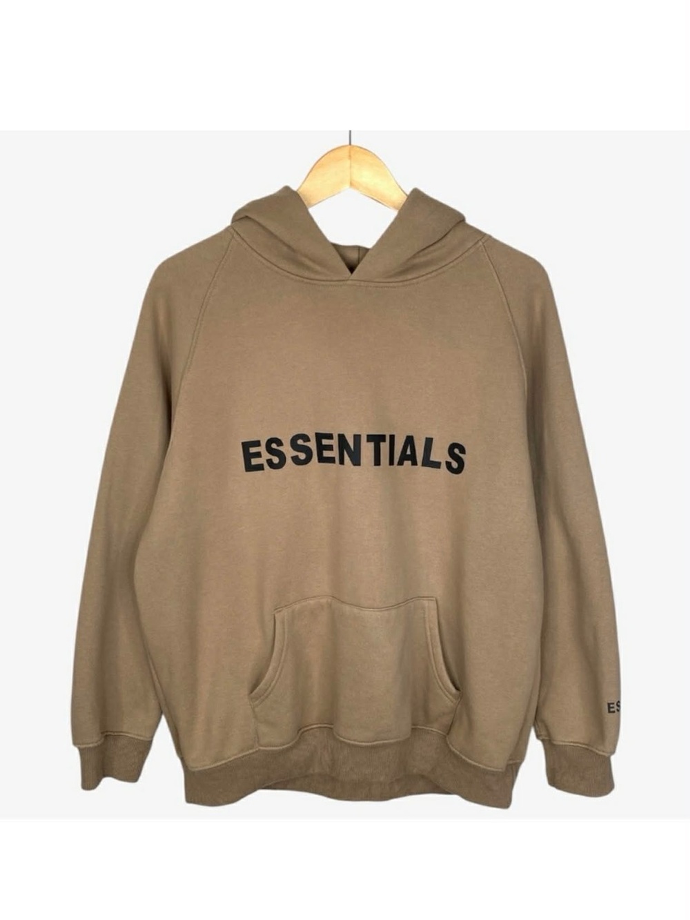 Fear of God ESSENTIALS Tan Pullover Hoodie
